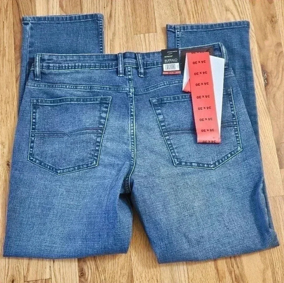 Buffalo David Bitton Straight Jeans Size 34×30 NWT - Picture 5 of 7